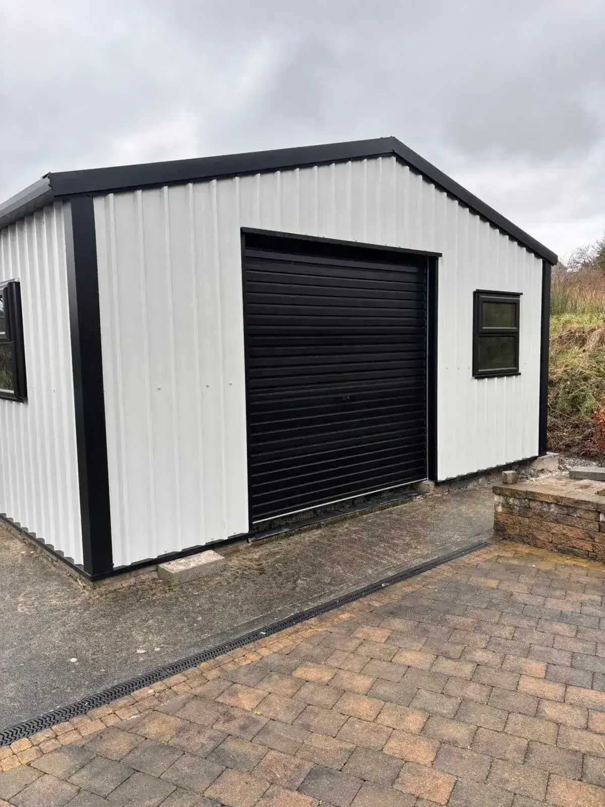 White Composite Shed